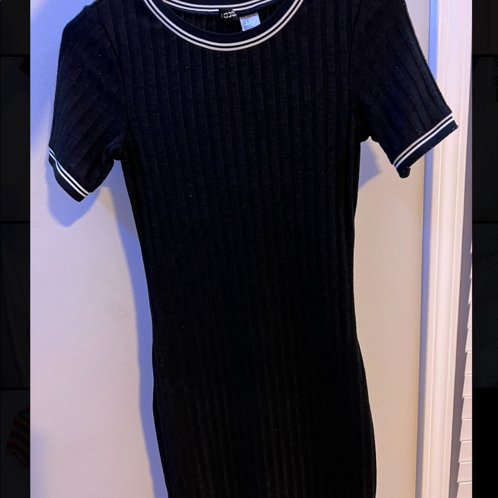 This is an H&M black dress size 2